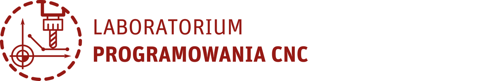 Na obrazku znajduje się logo Laboratorium programowania CNC